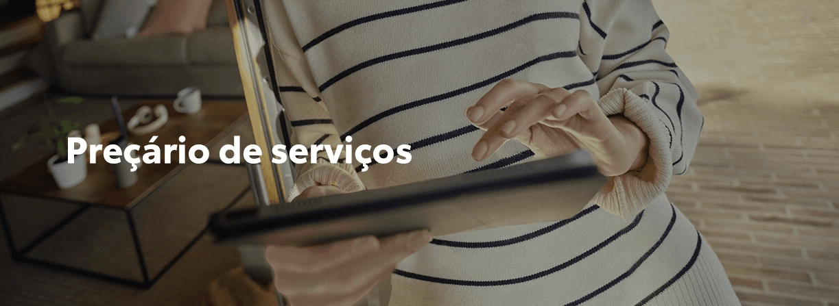 Preçário de Serviços